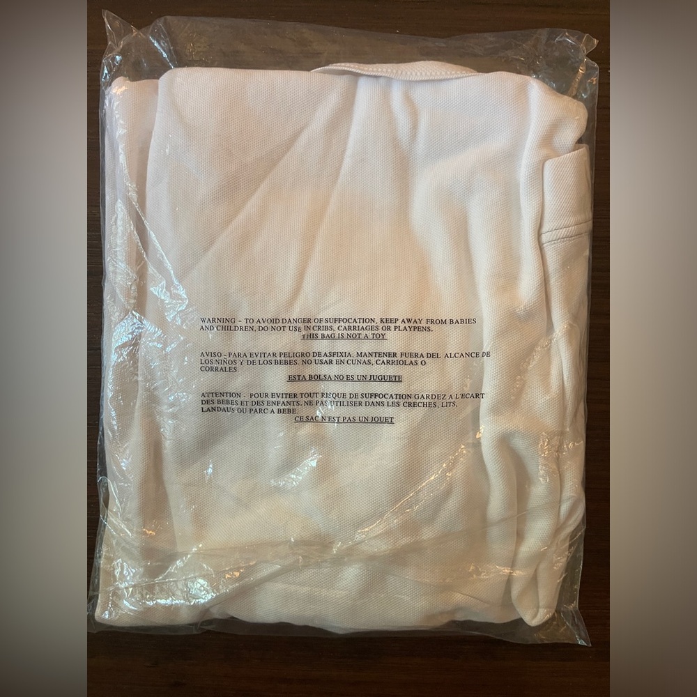 Tommy Bahama Emfielder Supima White Polo Shirt Size 3XT - Picture 3 of 4